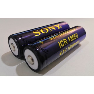 [Shop Malaysia] 🔥 SONY ICR 18650 Rechargeable battery Lithium-Ion Li-on 3.7v - 4.2v 10,000mAH Bateri Charge