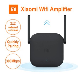 [Shop Malaysia] [Original] Xiao Mi MiJia Wifi Extender Pro 300Mbps Wi-Fi Amplifier Network Repeater Router Strong Range Extension