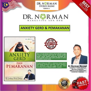 [Shop Malaysia] Dr. Norman - Anxiety Book, Gerd And Explosion