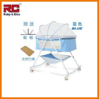 Baby Cradle Rocking Crib Playards Newborn Playpens Bassinet Bed Portable Swing