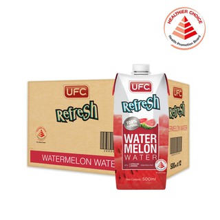 UFC Refresh Watermelon Water 500ml X 12 Packs