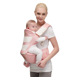 Bebamour Hipseat Baby Carrier Backpack 5 in 1 Carry Ways Carrier Sling (1)