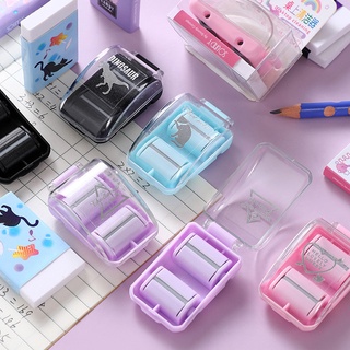 Small Cute Cartoon Roller Desktop Cleaner Student Mini Eraser Dust-Absorb Cleaner