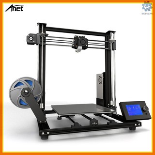 【ready】 Anet A8 Plus Upgraded High-precision 3D Printer Half DIY Semi-assembly 300*300*350mm Large Print Size Alum