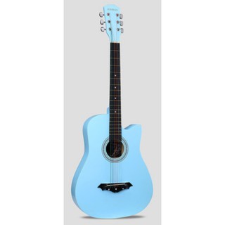 [Shop Malaysia] Genuine 38 Inch Guitar Instrument Beginner Adult Gitar Novice Entry