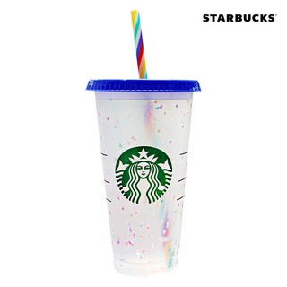 [KOREA][NEW] Starbucks Color Changing Reusable Rainbow Cold Cup Venty 709ml (1cup)