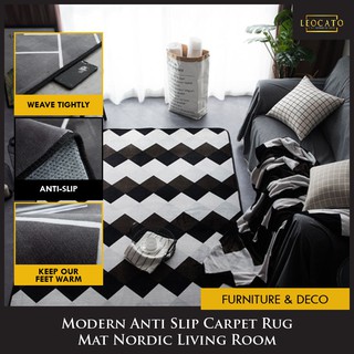 💖Modern Nordic Carpet Living Room ★ 190 * 230cm ★ Anti Slip Carpet ★💖