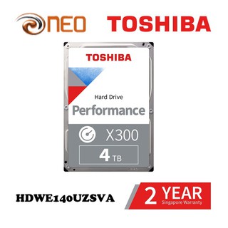 TOSHIBA HDD HARD DISK - 3.5 X300 4TB 7200RPM 128MB SATA