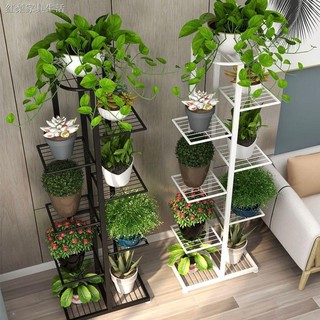 new product launch: European style living room balcony flower pot stand, multi-layer iron green radish fleshy floor-standing stand