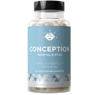 Eu Natural CONCEPTION Fertility Prenatal Vitamins - Regulate Your Cycle, Balance Hormones, Aid Ovulation - 60 Veg Caps