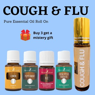 [Shop Malaysia] [Roll On] Cough and Flu pre-diluted Essential Oil 10ml / Wet Cough / Dry Cough / Clear Breathing