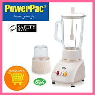 My Choice -PowerPac Glass Jug Blender with Dry Food Mill (MC168)