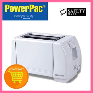 PowerPac 2 Slice Pop-up Bread Toaster (PPT02)