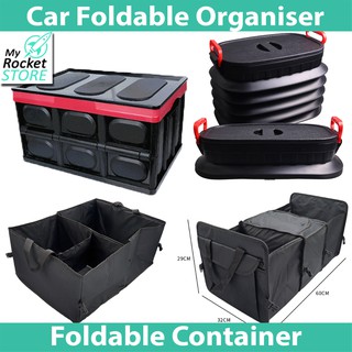 🇸🇬 Seller - Waterproof Car Boot Organiser Storage/Organizer /Foldable/ Container /trunk / accessories / Collapsible