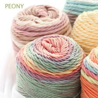 100 grams DIY Sweater Rainbow Color Wool Yarn