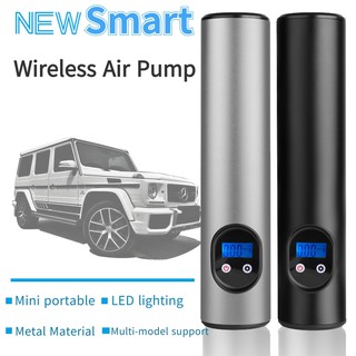 Ready Stock Car Air Pump with Battery Portable Car Tyre Inflator for Car Motorcycle and Bicycle Tires Electric