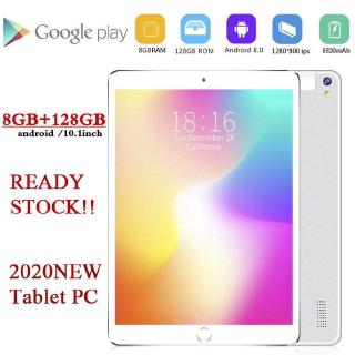 4G LTE Dual SIM Dual Camera 8G ram+128G rom Tablet PC 10.1 Inch Android 8 1960*1080 IPS Screen
