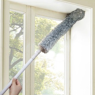 Dust Cleaner Adjustable Stretch Extend Microfiber Feather Duster