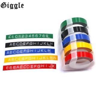 online 3D Label Maker Manual Embossing Refill Tape For DYMO MOTEX For Dymo and Motex manual label printers