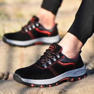 Safety Shoes/boots Anti-smashing Anti-piercing Sneakers Men/women Waterproof Hiking Shoes Steel Head