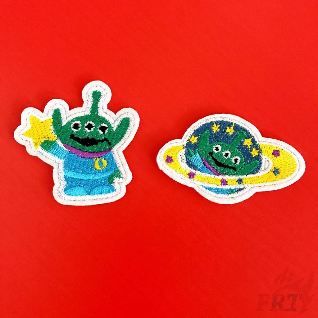 ☸ Disney - Toy Story Patch ☸ 1Pc Alien Patch Diy Sew On Iron On Clothes Badges Patch（Toy Story - Series 01）