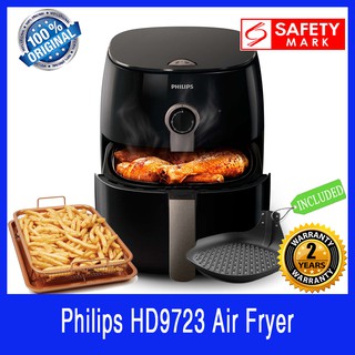Philips HD9723 Air Fryer. 800grams Capacity. Fat Removal Technology. Rapid Air Technology. Safety Mark Approved. 2yr Wty
