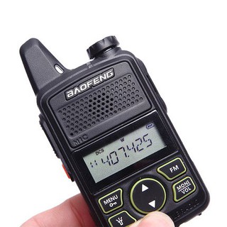 BaoFeng BF T1 Mini walkie talkie ultra thin micro driving 400-470MHz 20 channels