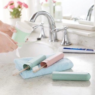 (｡◕ˇ∀ˇ◕)Portable Toothbrush Protect Holder Travel Toothbrush Storage Box Cover