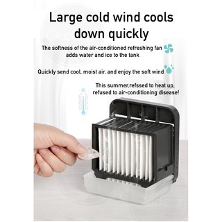 *Local Seller*Cheapest 2019 USB Portable Mini Air Conditioner Fan-Purifier/Humid