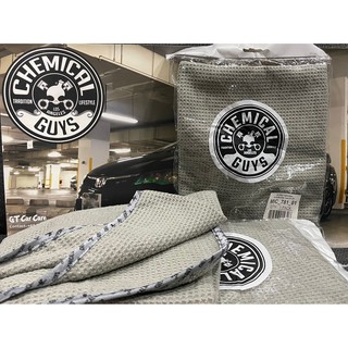 Chemical Guys - Waffle Weave Gray Matter Microfiber Drying Towel, 36" x 25"