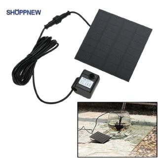 ❀READY❀New Small Solar Power Fountain Garden Pond Pool Water Pump with Solar Panel☞Sho