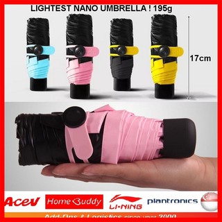 Lightest Nano Umbrella/ UV Umbrella UPF 50 UV Protections/ Mini Umbrella__ HomeBuddy