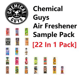 Chemical Guys Air Freshener Sample Pack [22 Fragrances in One Pack]Fragrances