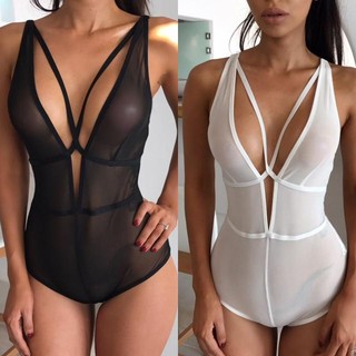 Women Sexy/Sissy Lingerie Lace Babydoll G String Thong Nightwear S-XL