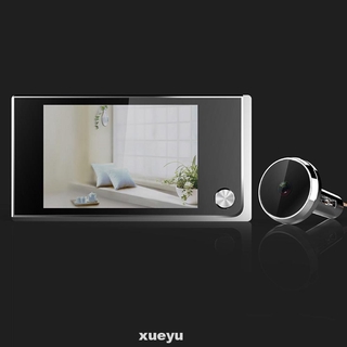120° 3.5"LCD Smart Peephole Viewer Door Eye Night-Vision Camera DoorBell