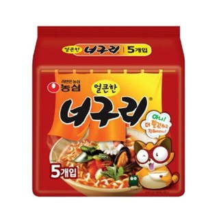 Nongshim Neoguri Ramen Spicy Mild 120g 5ea Instant Noodle Korean Food Mart SINGSINGMART