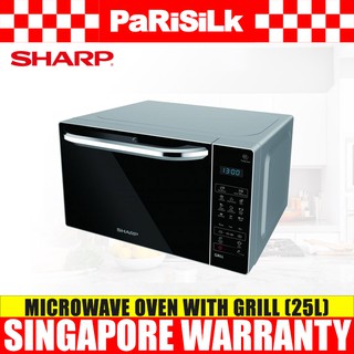 Sharp R-72E0(S) Microwave Oven with Grill (25L)