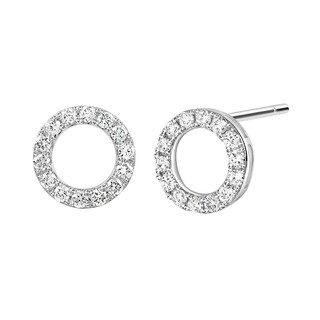TAKA Jewellery Cresta Diamond Earrings 18KW