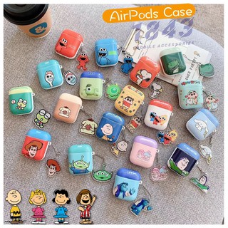【70+Design IMD Silicone Portable 】AirPods Gen 1/2 Case AirPods pro Case Airpods Cover Cartoons Funny Shape Soft Portable AirPods Case (1)