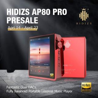 Hidizs AP80 PRO Bluetooth MP3 Music Player With Touch Screen HiFi Portable FLAC LDAC USB DAC DSD 64/128 FM Radio DAP