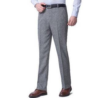 [MP 075] Smart Men Formal Office Pants Long Pant Simple Comfortable Elastic
