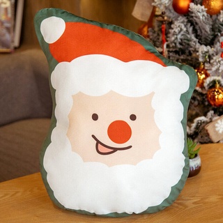 ✖Super cute cartoon Santa Claus pillow cushion Christmas tree Christmas gifts for boy and girl friends to comfort childr