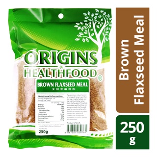 3 packets x Origins Brown Flaxseed Meal
