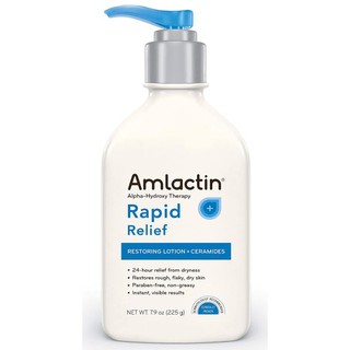 Amlactin Alpha Hydroxy Therapy Rapid Relief Restoring Lotion & Ceramides (225g)