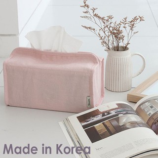 Linen Tissue Box Cover / Tissue Box Holder