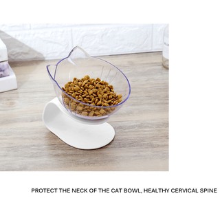 J1-Non-slip Cat Bowl with Raised Stand Pet Food Water Bowl for Cats Dogs Feeders Pet Products Cat Bowl