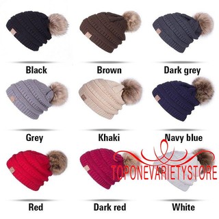 wholesale OSOBubble Knit Slouchy Baggy Beanie Oversize Winter Hat Ski Slouchy Cap Skull