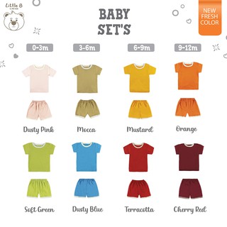 Little By MacBear Basic Boys' Suits Collection Little Aziel Newborn - 12 Months