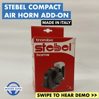 STEBEL NAUTILUS COMPACT CAR AIR HORN [Authentic made in Italy]