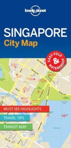 Singapore City Map (Travel Guide) by Lonely Planet (US edition, paperback)